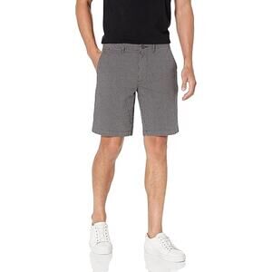 Goodthreads Gray Striped Flat Front Chino Short 40
